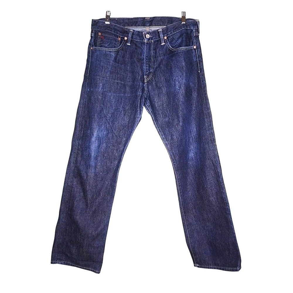 Polo Ralph Lauren Men's Classic Fit 34 X 30 Riverside Straight Jeans Dark Wash